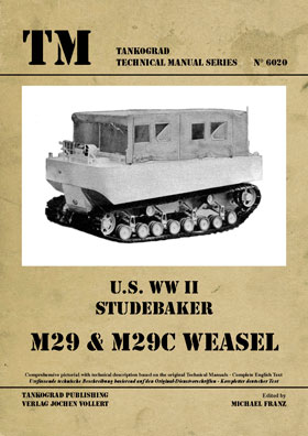 Tankograd 6020 US WW II M29 and M29C Weasel