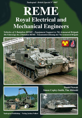 Tankograd 9007 Vehicles of 2 Battalion REME - Equipment Support to 7th Armoured Brigade