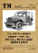 TANKOGRAD 6035 U.S. WWII & KOREA DODGE 3/4-TON 4X4 WC-54 & WC-64 (KD) AMBULANCE