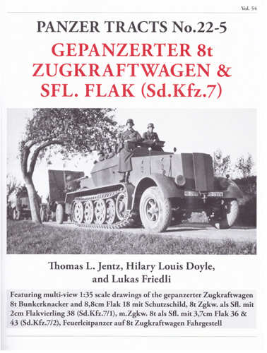 PANZERTRACTS 22-5 GEPANZERTER 8t ZUGKRAFTWAGEN & SFL. FLAK (SdKfz.7)