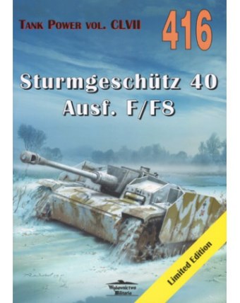 TANK POWER VOL CLVII STURMGESCHUTZ 40 AUSF. F/F8