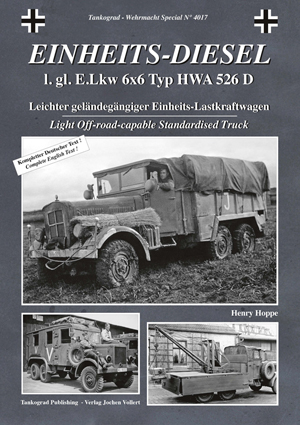 TANKOGRAD 4017 EINHEITS - DIESEL LIGHT OFF-ROAD-CAPABLE STANDARDISED TRUCK WERHMACHT