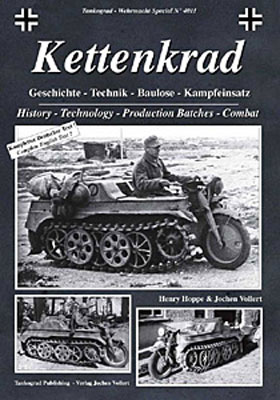 TANKOGRAD 4011 KETTENKRAD HISTORY - TECHNOLOGY - PRODUCTION BATCHES - COMBAT