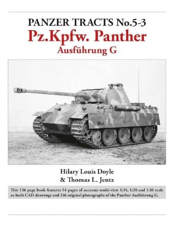 PANZER TRACTS 5-3 Pz.Kpfw. Panther Ausfuhrung G revised