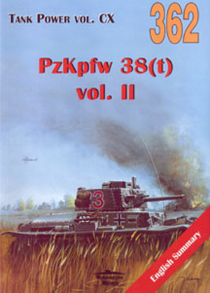 PZKPFW 38(T) VOLUME TWO TANK POWER SERIES VOL. CX