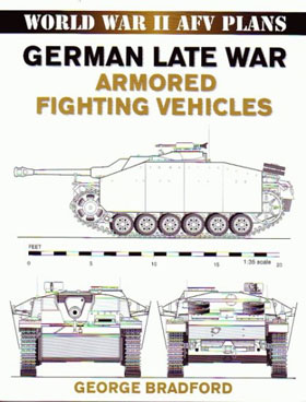 WORLD WAR II AFV PLANS GERMAN LATE WAR ARMORED FIGHTING VEHICLES