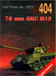 NO 404 TANK POWER CXLV 76 MM GMC M18