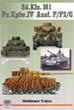 SDKFZ 161 PZKPFW IV AUSFUHRUNGEN F-F2-G