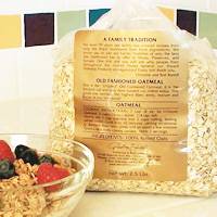 1, 2.5 lb. Bag of Oatmeal