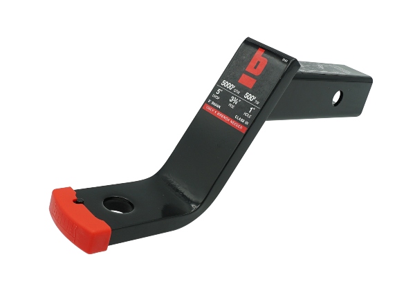 Ball Mount 2in Shank 8in Drop with Pin Stop | bROK Products