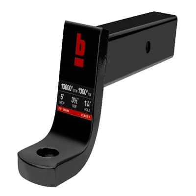 Ball Mount 2.50in Shank 5in Drop Standard - 32953