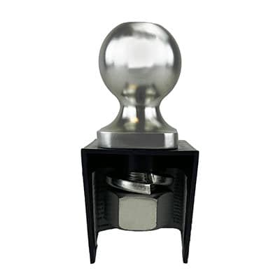 Hitch Ball Zinc 1 7/8x1x2 8,000 LB WARRIOR | bROK Products