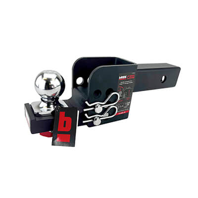 Flip Mount Adjustable Ball Mount with Hitch Ball 2IN Shank - 51054