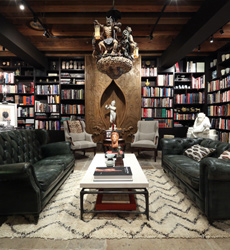 The 1st floor, Mezzanine, Incense Room and Five Elements Library showcase rare one-of-a-kind objects and furnishings from around the world