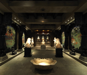 The Buddha Room instantly transports you to another world