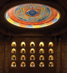 The 2nd floor also includes the Buddha Room, AnteRoom, Meditation Room and One Raj Place – the Maharaja's imaginary apartment