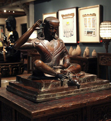 The 3rd floor also includes the Paintings, Prints and Drawings and Textile departments