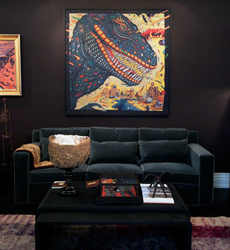 The 4th floor showcases furnishings from Ralph Lauren Home fused with PRIMITIVE's one-of-a-kind treasures from around the world