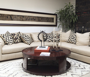 The 4th floor showcases furnishings from Ralph Lauren Home fused with PRIMITIVE's one-of-a-kind treasures from around the world
