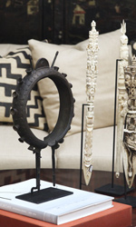 The 4th floor showcases furnishings from Ralph Lauren Home fused with PRIMITIVE's one-of-a-kind treasures from around the world