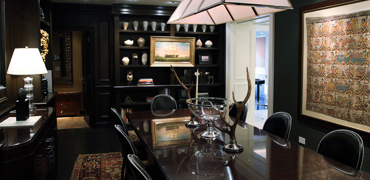 Ralph Lauren Home at PRIMITIVE in Chicago features home furnishings fused with one-of-a-kind-art and antiques
