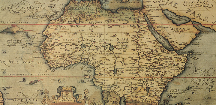 old map of Africa