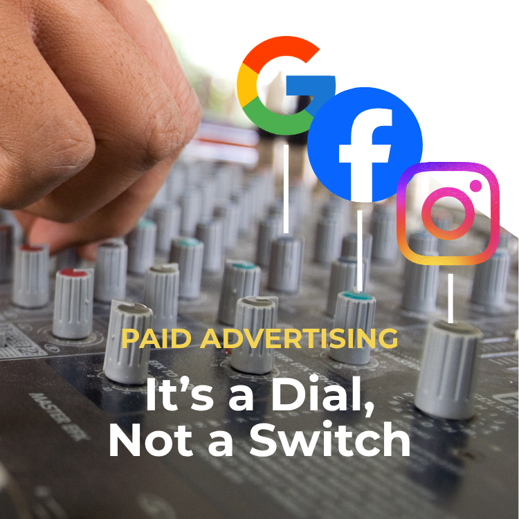 Paid Advertising for Uniform Stores: Why It's a Dial, Not a Switch 