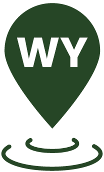 Locations in Wyoming