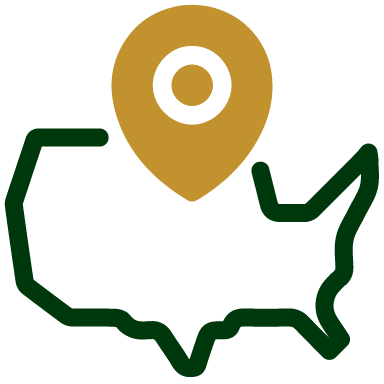 Nationwide Coverage Icon