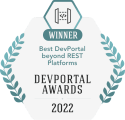 Best DevPortal Beyond REST Platforms - DevPortal Awards 2022