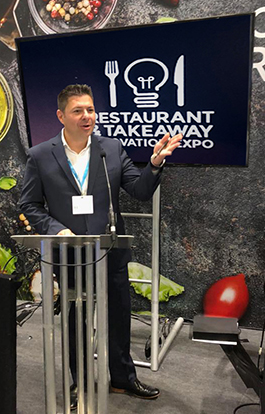 Frontline International VP Speaks at Restaurant & Takeaway Expo