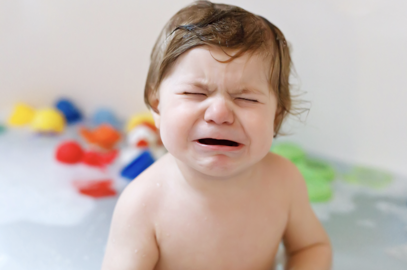Toddler is terrified of having hair washed