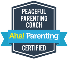 Peaceful Parenting Coach - Aha! Parenting Certified Badge