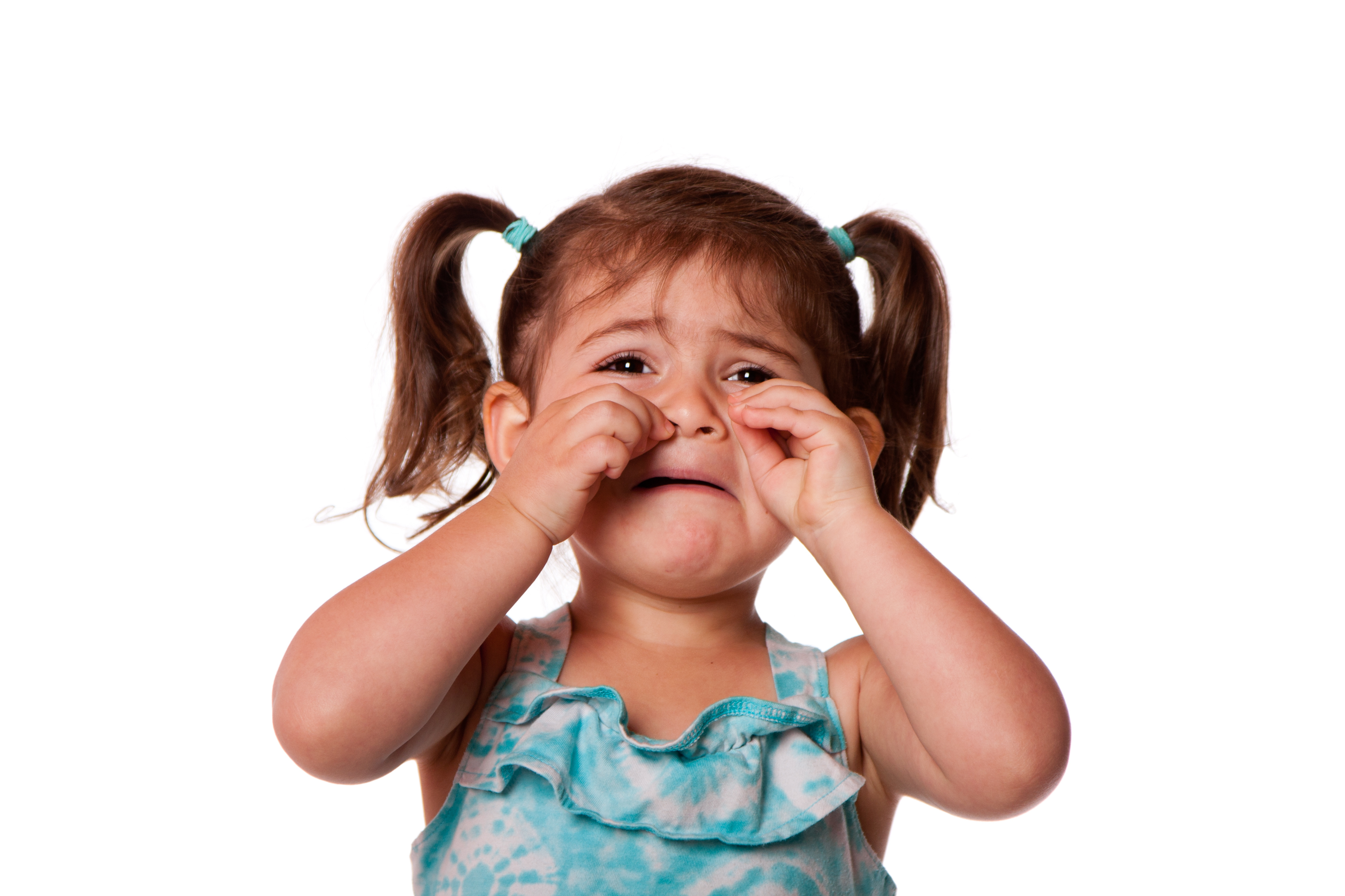Whining, Tantrums in almost-2 year old -- Does she just need to cry?