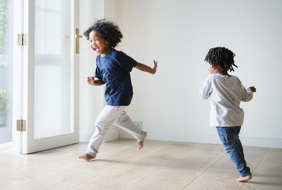 children fighting