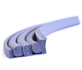 5129-BMS - Closed Cell Silicone Sponge Extruded, Compression Deflection, 2-6