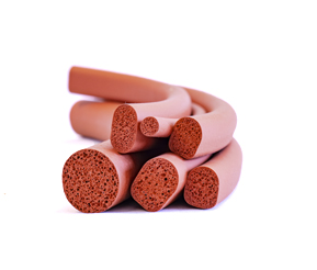 5304-BMS - Closed Cell Silicone Sponge Extruded, Compression Deflection, 6-14
