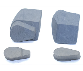 7129-BMS - Closed Cell Silicone Sponge Molded Elastomer - Compression Deflection, 2-6