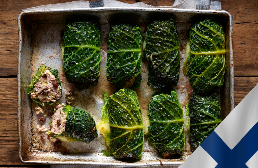 Finnish Cabbage Rolls (Kaalikääryleet)