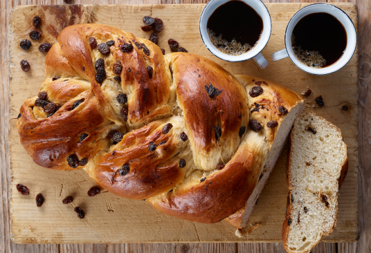 Cardamom Raisin Bread