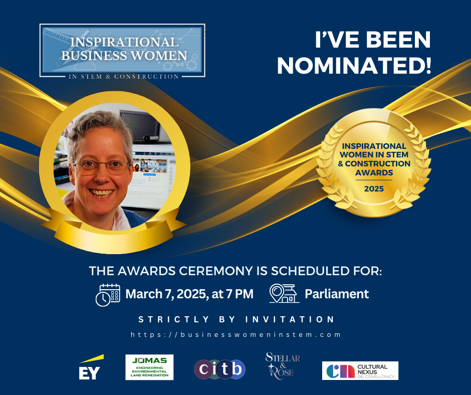 Katy Hall, nominee for Inspirational Business Women in Construction Award