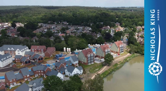 Decoration of 248 New Homes in Mytchett, Camberley