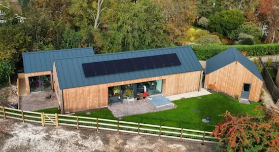 Self-build Eco Timber Frame Bungalow in Central Hampshire