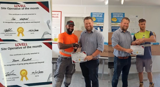 Lovell Site Operative of the Month July 2024